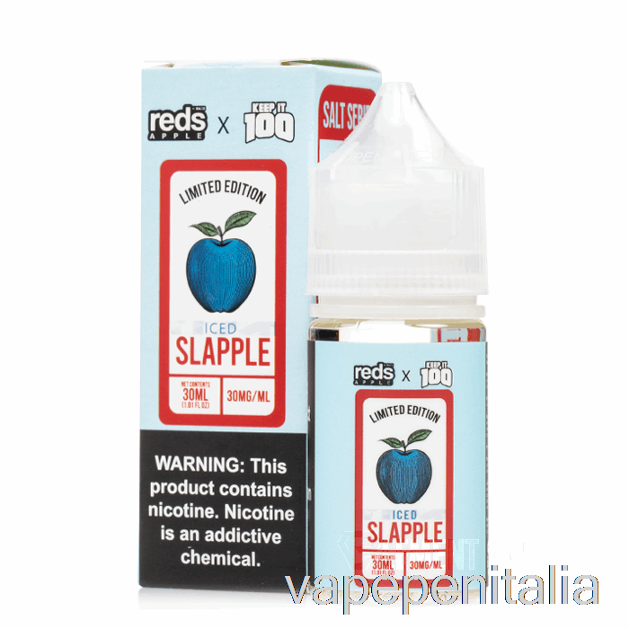 Penna Vape Ghiacciata Slapple - 7 Daze X Keep It 100 Sali - 30 Ml 30 Mg